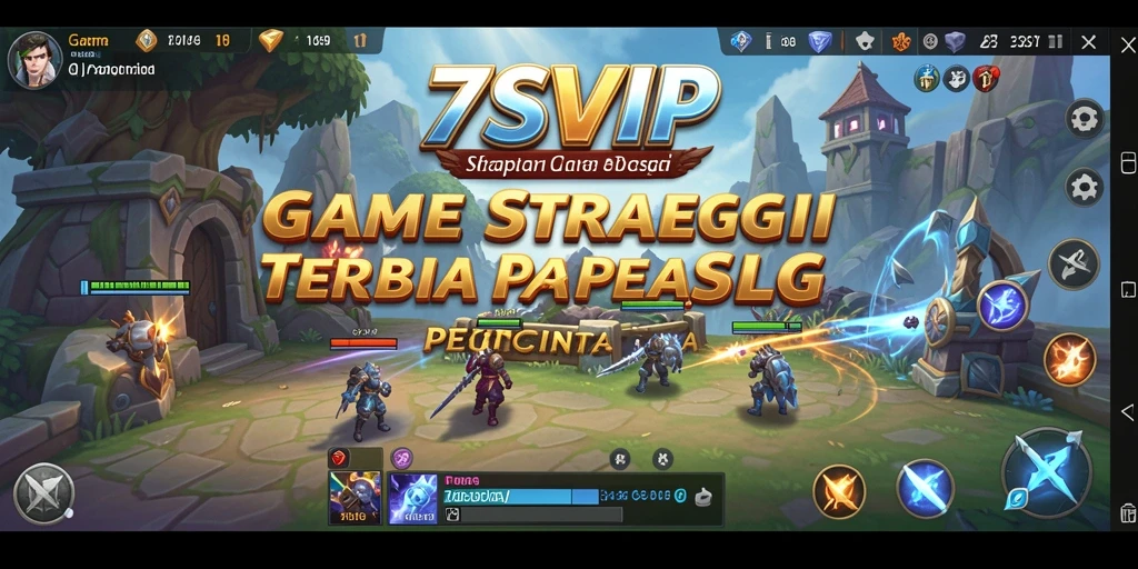Tangkapan layar gameplay dari 7SVIP yang menampilkan aksi strategis.