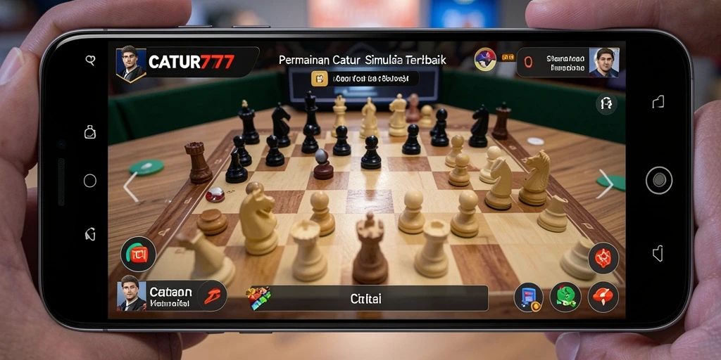 Tampilan gameplay dari CATUR777 yang seru dan interaktif.